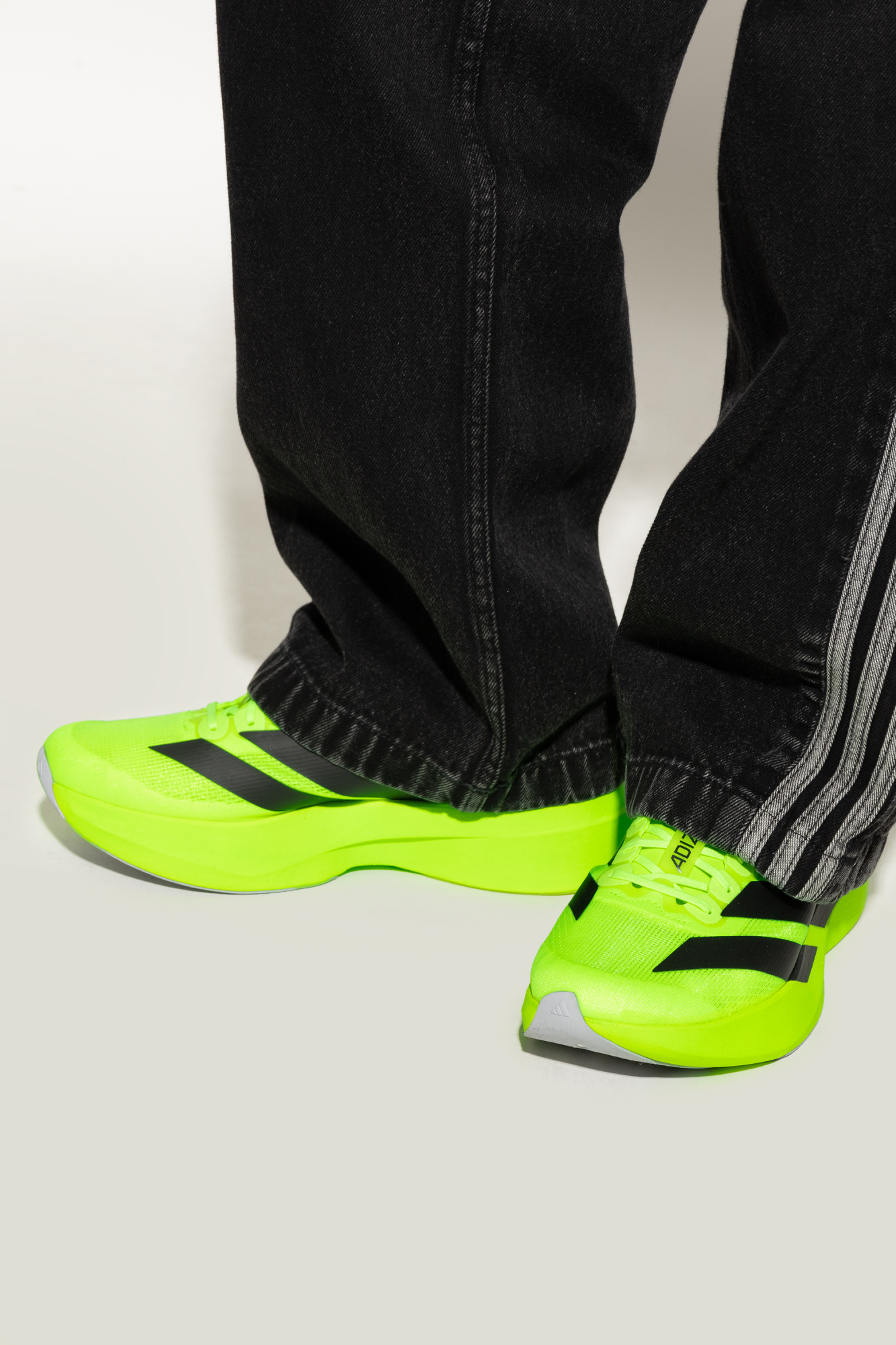 ADIZERO EVO SL M ネイビー/ライム The adidas adizero Evo SL Lucid Lemon Releases February 2025